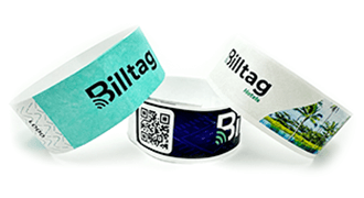 Brazaletes de Tyvek RFID